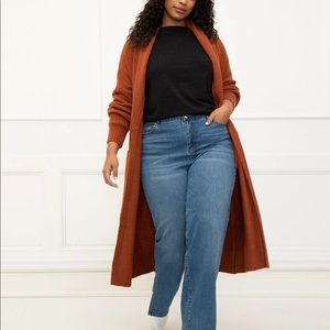 NWT ELOQUII Elements Sweater Robe Jacket